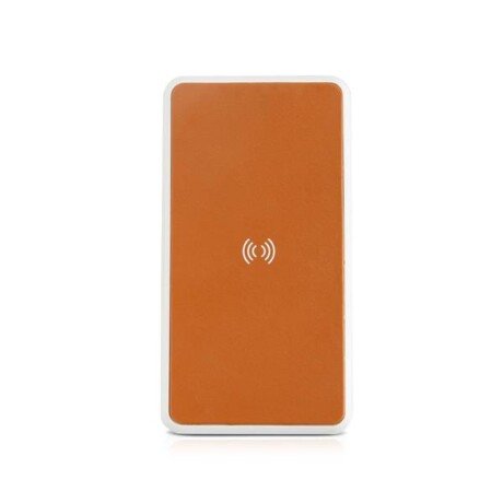Power bank sem fios em ABS e PU reciclados 8000mAh Recybank