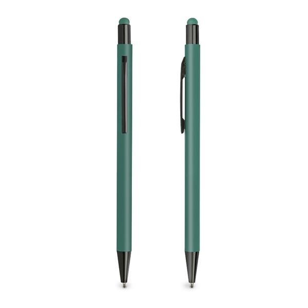 Esferográfica em alumínio, com acabamento em borracha e touch Fabir - Image 7