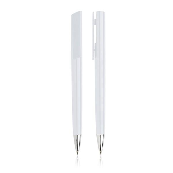 Esferográfica em plástico Cliqer