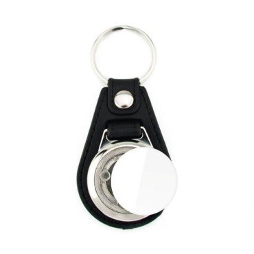 Porta-chaves MD-25 Carro com ficha € 1,00 para carrinho, metal MD-25 Carro