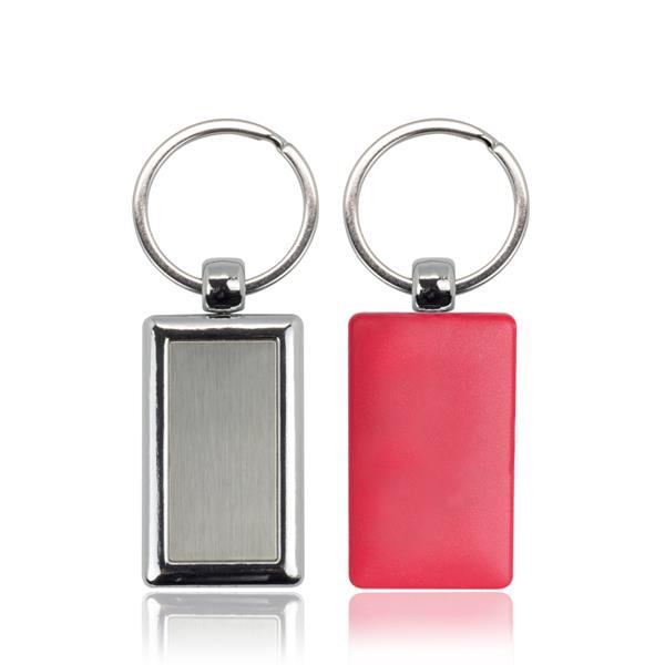 Porta-chaves retangular de plástico e metal Reckey - Image 3