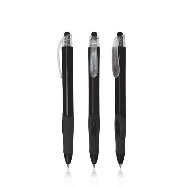 Esferográfica em plástico, com detalhes transparentes Tetron - Image 3