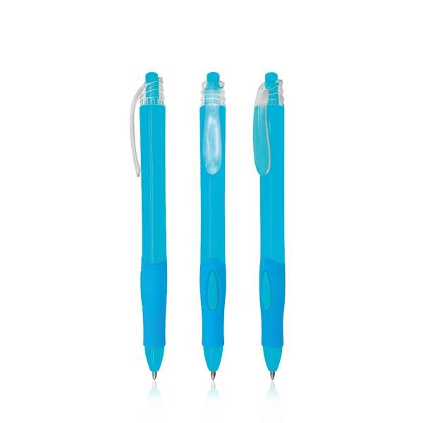 Esferográfica em plástico, com detalhes transparentes Tetron - Image 4
