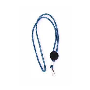 Lanyard em poliéster com ajuste e mosquetão Treel