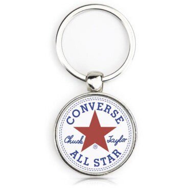 Porta-chaves SM-33D redondo com 2 faces, metal SM-33D