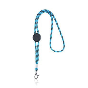 Lanyard tubular em RPET, ajustável Ecoyard
