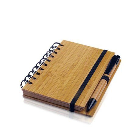 Bloco de notas A6 em bamboo Bambook