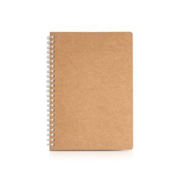 Bloco de argolas maleáveis A5 com capa em cartão KSpiral