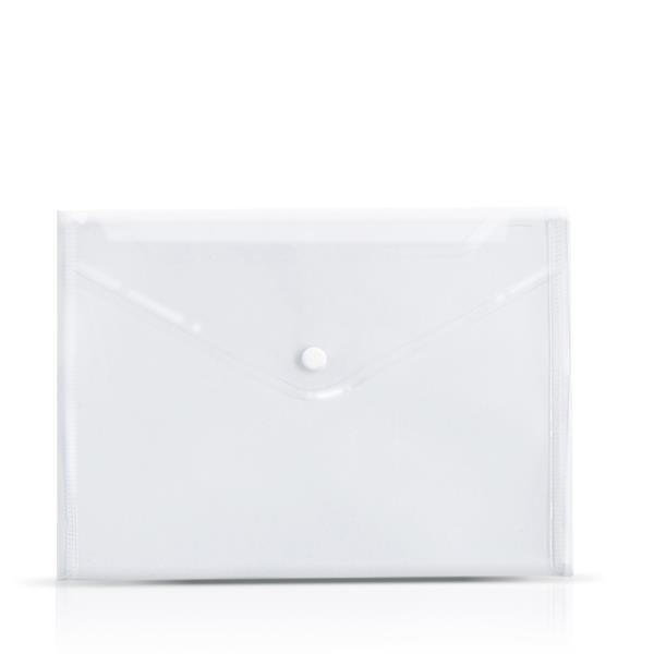 Pasta porta-documentos A4 em PP, com fecho Brier A4