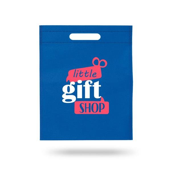 Saco com fole em TNT 80g, termo-selado Dory - Image 4