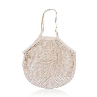 Saco em rede com alças 100% algodão, dobrável NetFoldable
