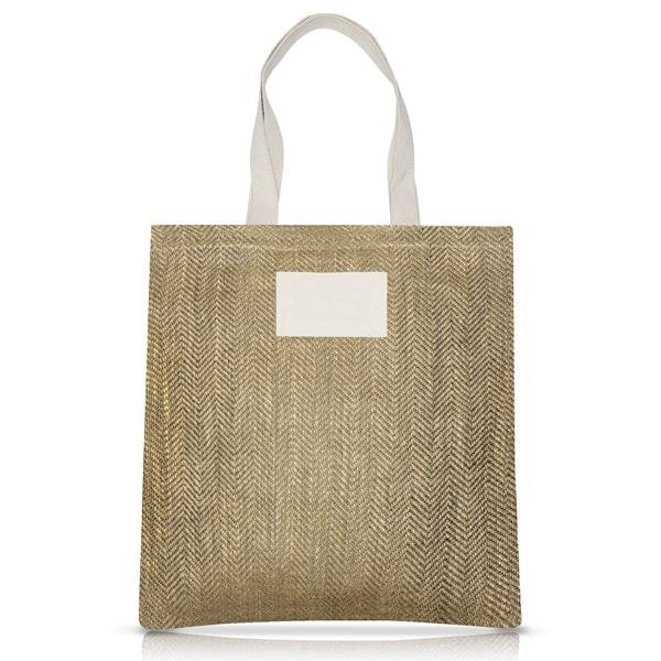 Saco em juta com alças 100% algodão ZigJute