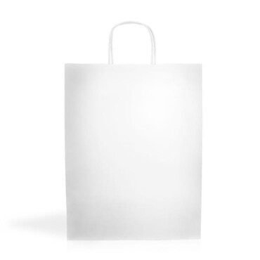 Saco papel kraft 100g/m2 42X49X16cm - branco WKraft09