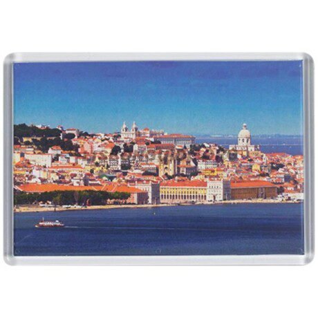 Crachá magnético Mag-Jumbo retangular (90x60mm) MAG-JUMBO