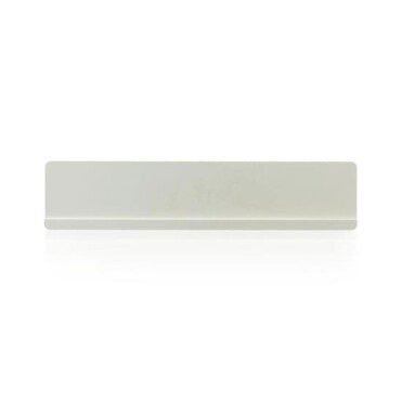 Suporte em plástico reciclado para chapa de matrícula Branca RPLATE W