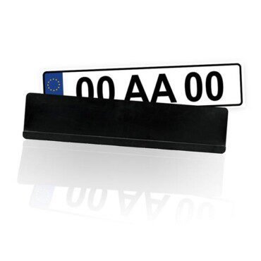 Suporte em plástico reciclado para chapa de matrícula RPLATE