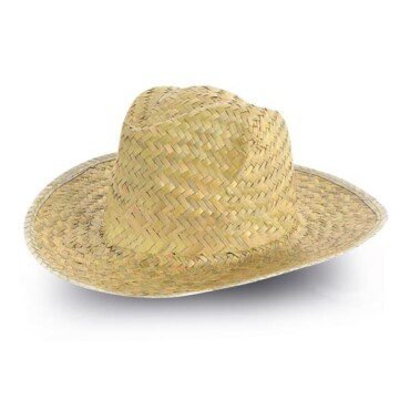 Chapéu de adulto em palha escura Kynts
