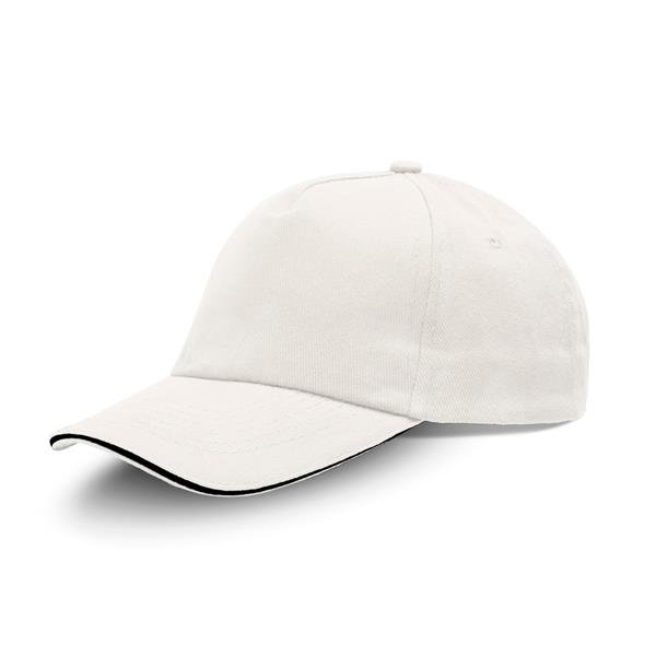 Boné para adulto de sarja de algodão Kalais - Image 9