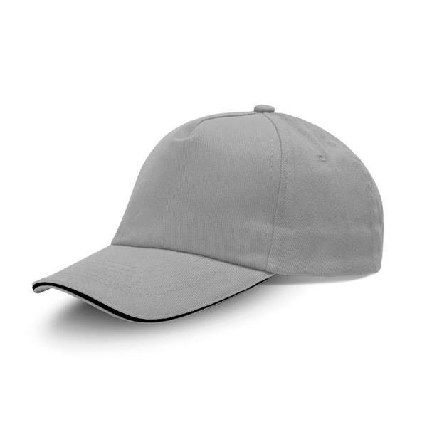 Boné para adulto de sarja de algodão Kalais - Image 3