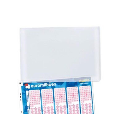 Bolsa A6 bem PVC, para boletins de jogos Gamedoc A6