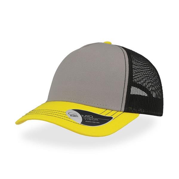 Boné Rapper Canvas, 100% Algodão Canvas Rapper Canvas