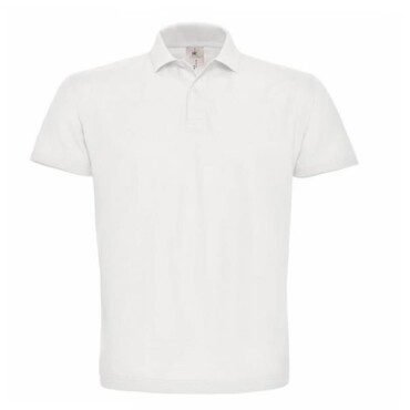 Polo Piqué B&C ID.001 180g, tam. grande - 100% Algodão (investindo em Better Cotton) ID.001