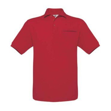 Polo B&C Safran Pocket 180g - 100% Algodão (investindo em Better Cotton) Safran Pocket