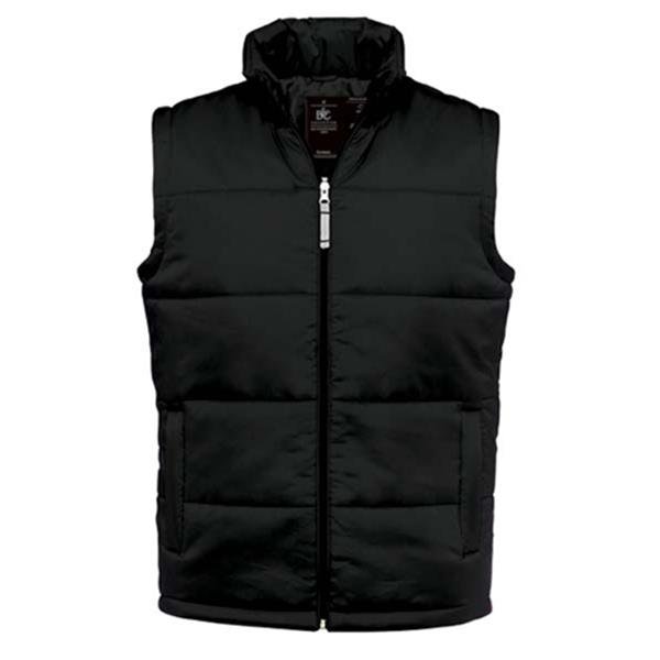 Colete B&C Bodywarmer - Nylon tafetta impermeável Bodywarmer