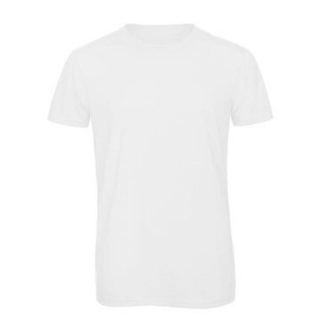 T-shirt Triblend Men 130g - 50% Poliéster reciclado/ 25% Algodão (investindo em Better Cotton)/ 25% Viscose Triblend
