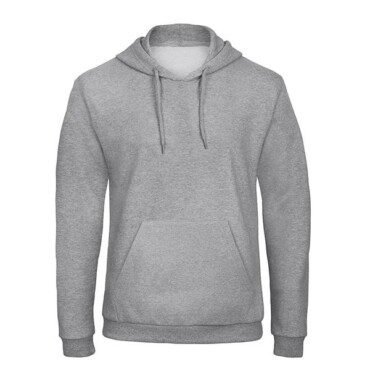 Sweatshirt B&C ID.203 Hooded 50/50 - 50% Algodão (investindo em Better Cotton)/ 50% Poliéster reciclado ID.203