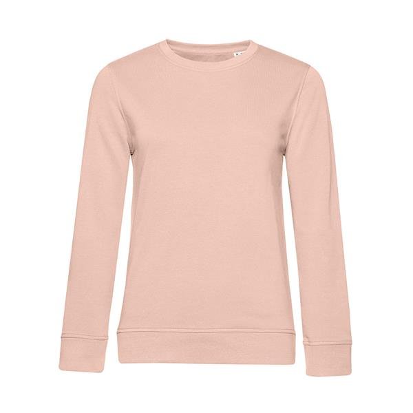 Sweatshirt B&C Inspire Women gola redonda 280g - 80% Mistura de algodão orgânico, em conversão e OCS/ 20% Poliéster reci Inspire Crew Neck Women_º - Image 2