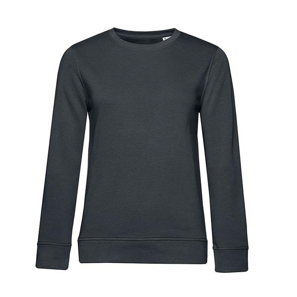 Sweatshirt B&C Inspire Women gola redonda 280g - 80% Mistura de algodão orgânico, em conversão e OCS/ 20% Poliéster reci Inspire Crew Neck Women_º - Image 3