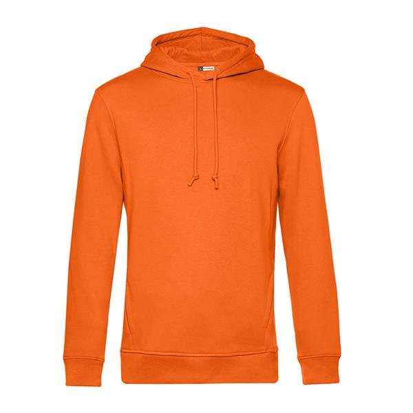 Sweatshirt B&C Inspire Hooded 280g - 80% Mistura de algodão orgânico, em conversão e OCS/ 20% Poliéster reciclado Inspire Hooded_º - Image 9