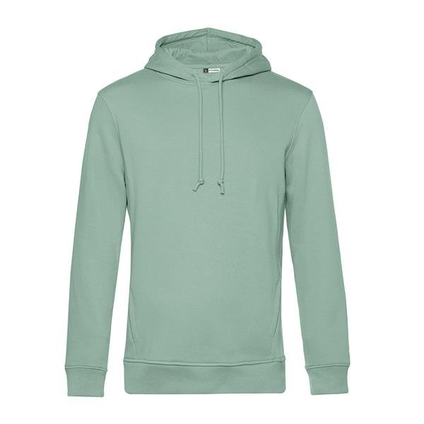 Sweatshirt B&C Inspire Hooded 280g - 80% Mistura de algodão orgânico, em conversão e OCS/ 20% Poliéster reciclado Inspire Hooded_º - Image 3