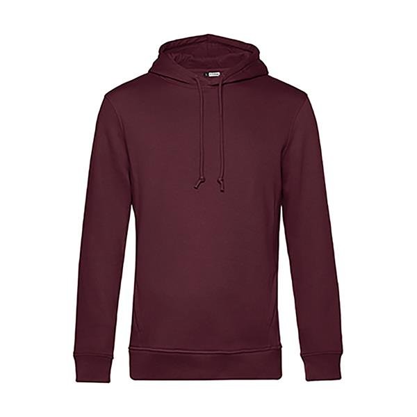 Sweatshirt B&C Inspire Hooded 280g - 80% Mistura de algodão orgânico, em conversão e OCS/ 20% Poliéster reciclado Inspire Hooded_º - Image 5