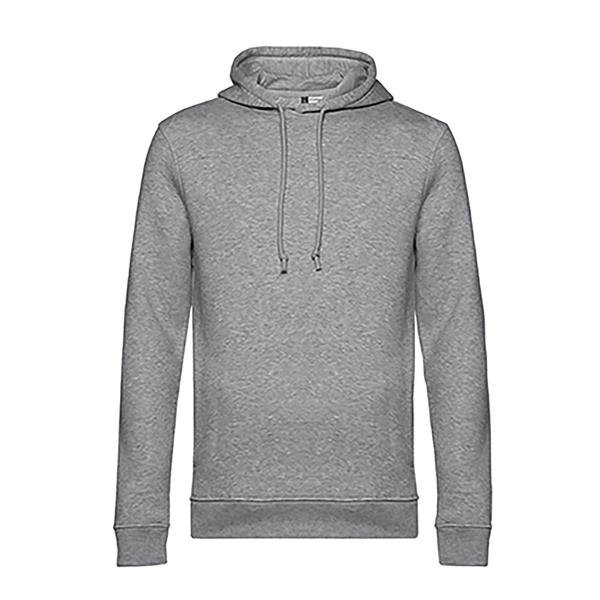 Sweatshirt B&C Inspire Hooded 280g - 80% Mistura de algodão orgânico, em conversão e OCS/ 20% Poliéster reciclado Inspire Hooded_º - Image 4