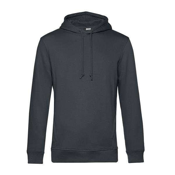 Sweatshirt B&C Inspire Hooded 280g - 80% Mistura de algodão orgânico, em conversão e OCS/ 20% Poliéster reciclado Inspire Hooded_º - Image 14