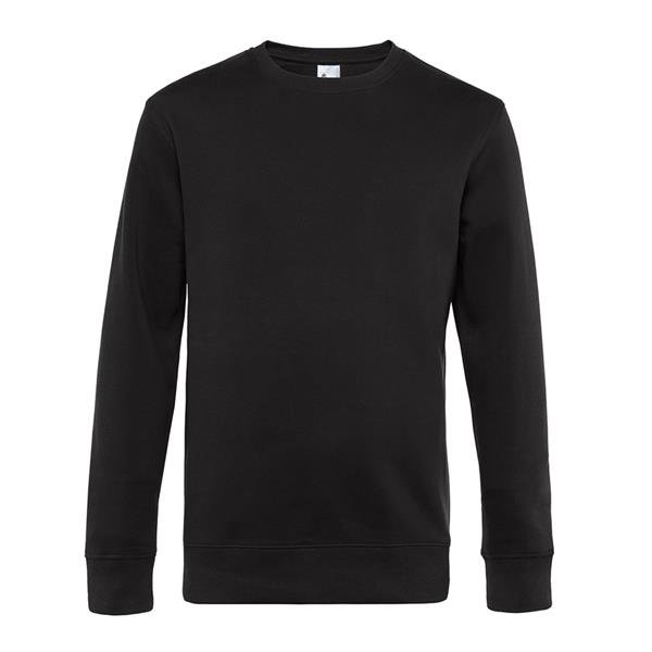 Sweatshirt B&C King Crew Neck 280g - 80% Algodão (investindo em Better Cotton)/ 20% Poliéster reciclado King Crew Neck - Image 2
