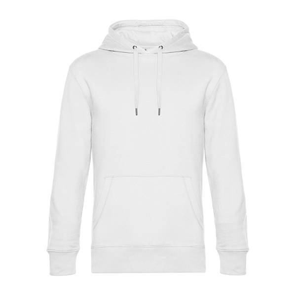 Sweatshirt B&C King Hooded 280g - 80% Algodão (investindo em Better Cotton)/ 20% Poliéster reciclado King Hooded