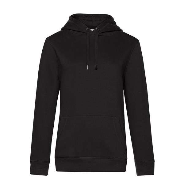 Sweatshirt B&C Queen Hooded Women 280g - 80% Algodão (investindo em Better Cotton)/ 20% Poliéster reciclado Queen Hooded - Image 3