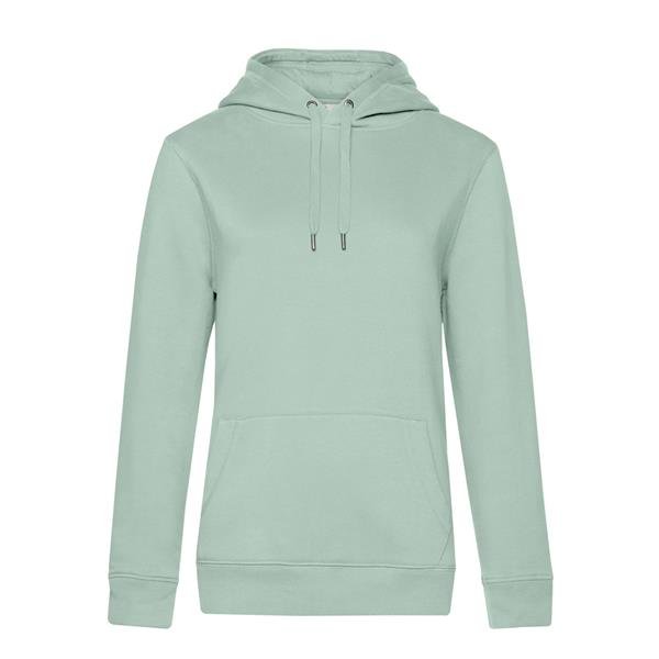 Sweatshirt B&C Queen Hooded Women 280g - 80% Algodão (investindo em Better Cotton)/ 20% Poliéster reciclado Queen Hooded - Image 2