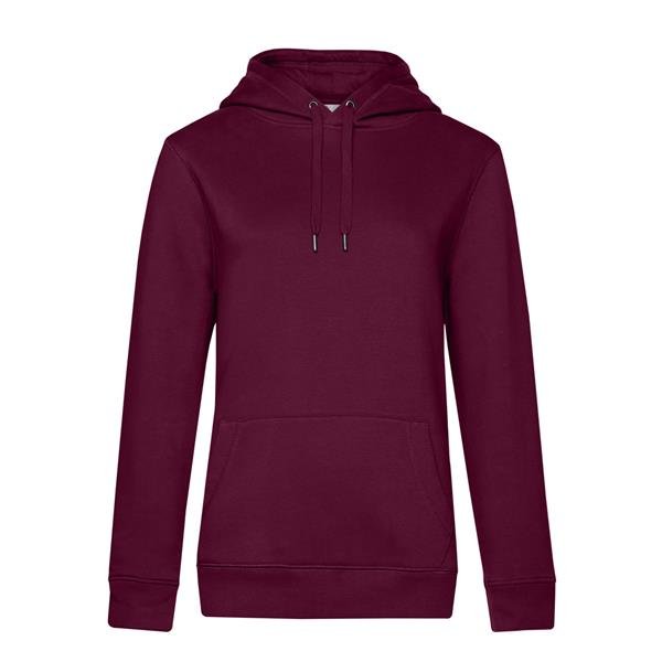 Sweatshirt B&C Queen Hooded Women 280g - 80% Algodão (investindo em Better Cotton)/ 20% Poliéster reciclado Queen Hooded - Image 8