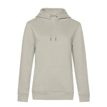 Sweatshirt B&C Queen Hooded Women 280g - 80% Algodão (investindo em Better Cotton)/ 20% Poliéster reciclado Queen Hooded