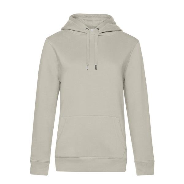 Sweatshirt B&C Queen Hooded Women 280g - 80% Algodão (investindo em Better Cotton)/ 20% Poliéster reciclado Queen Hooded