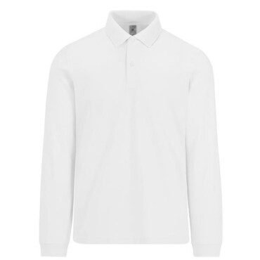 B&C My Polo 180 LSL - 100% Algodão Optimium™ (investindo em Better Cotton) My Polo 180 LSL