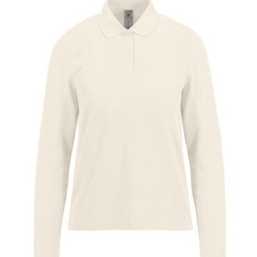 B&C My Polo 180 LSL Women - 100% Algodão Optimium™ (investindo em Better Cotton) My Polo 180 LSL Women