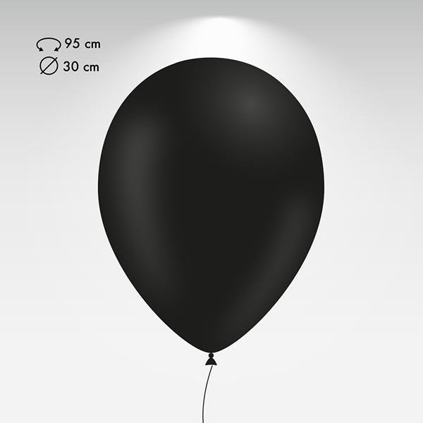 Balões lisos HG95i, cores pastel - Pack 100 unidades Bioballon - Image 5