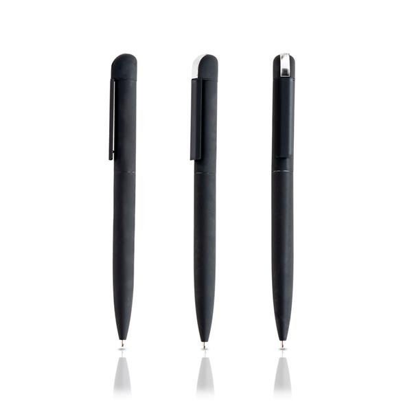 Esferográfica em aço inoxidável reciclado Folk Twist - Image 2