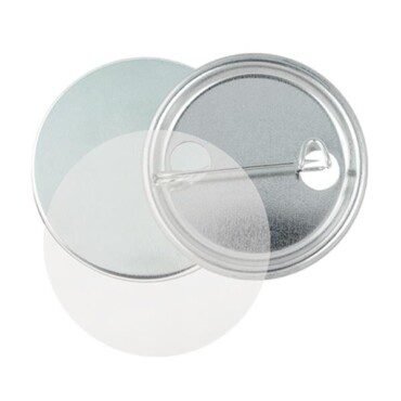 Crachá CH-038 com alfinete montado (Ø38mm) CH-Ø38