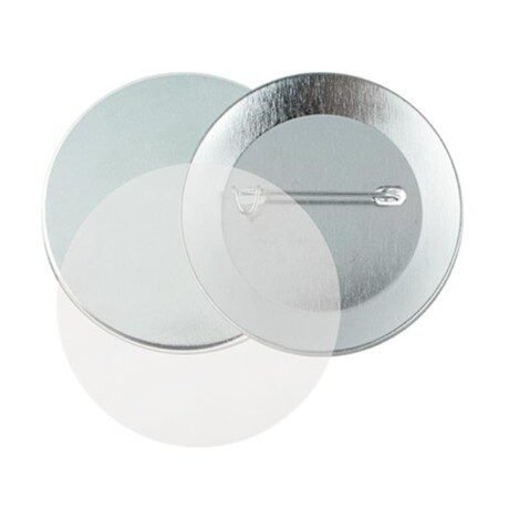 Crachá CH-059 com alfinete montado (Ø59mm) CH-Ø59